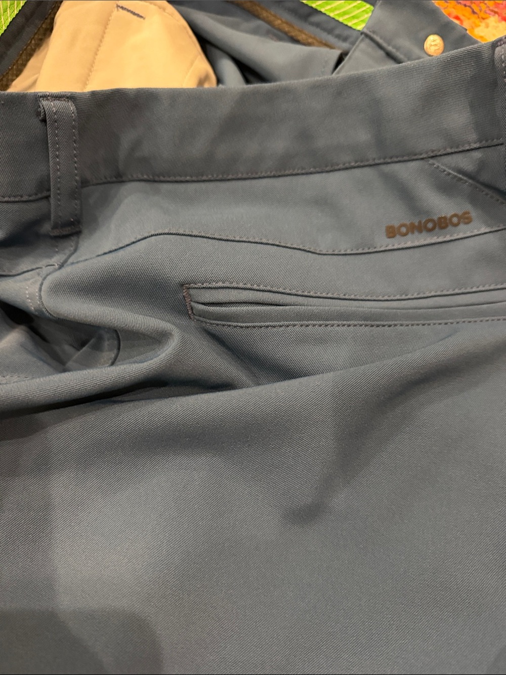 Bonobos Men's Slate-Gray Chinos